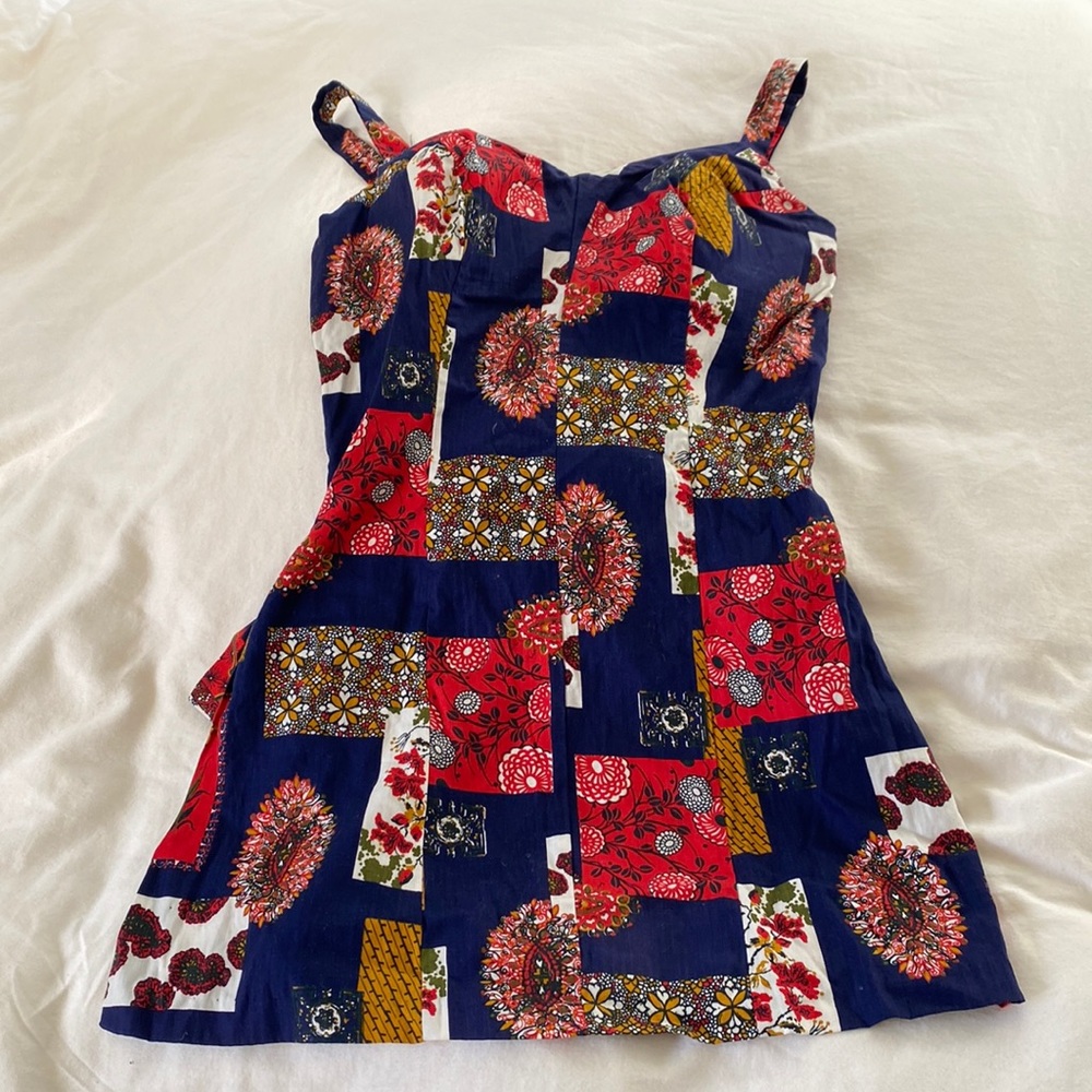1950’s beach cover-up romper
